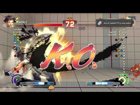 SSF4 AE Ver. 2012: PSN Ranked Matches - 1 of 2 - 1-3-2012