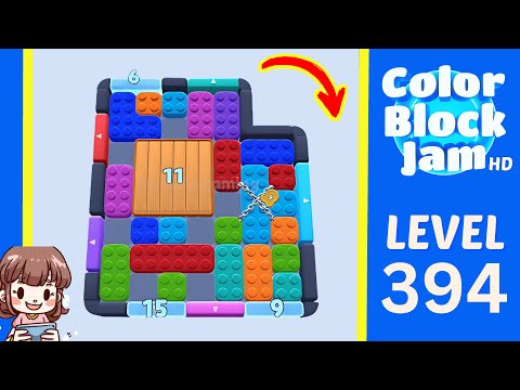 Color Block Jam Level 394 Solution Walkthrough