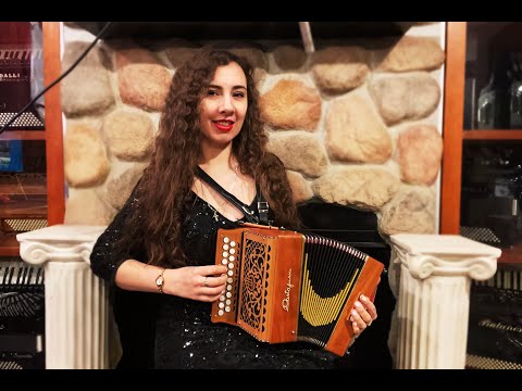 CASTSHRNBCCW - Cherry Castagnari Sharon Diatonic Button Accordion BC LMM $3999