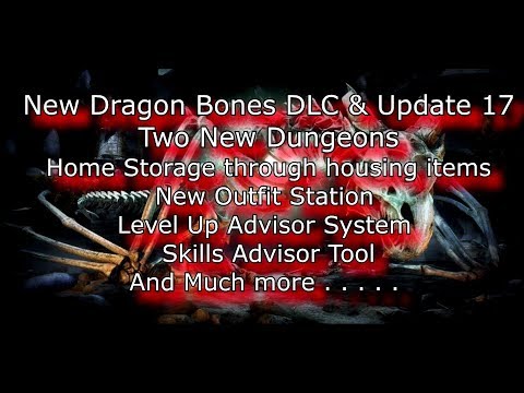 ESO New Dragon Bones DLC and Update 17
