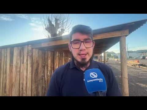 Santa Clara do Sul inicia montagem da estrutura para a 2ª Semana Farroupilha
