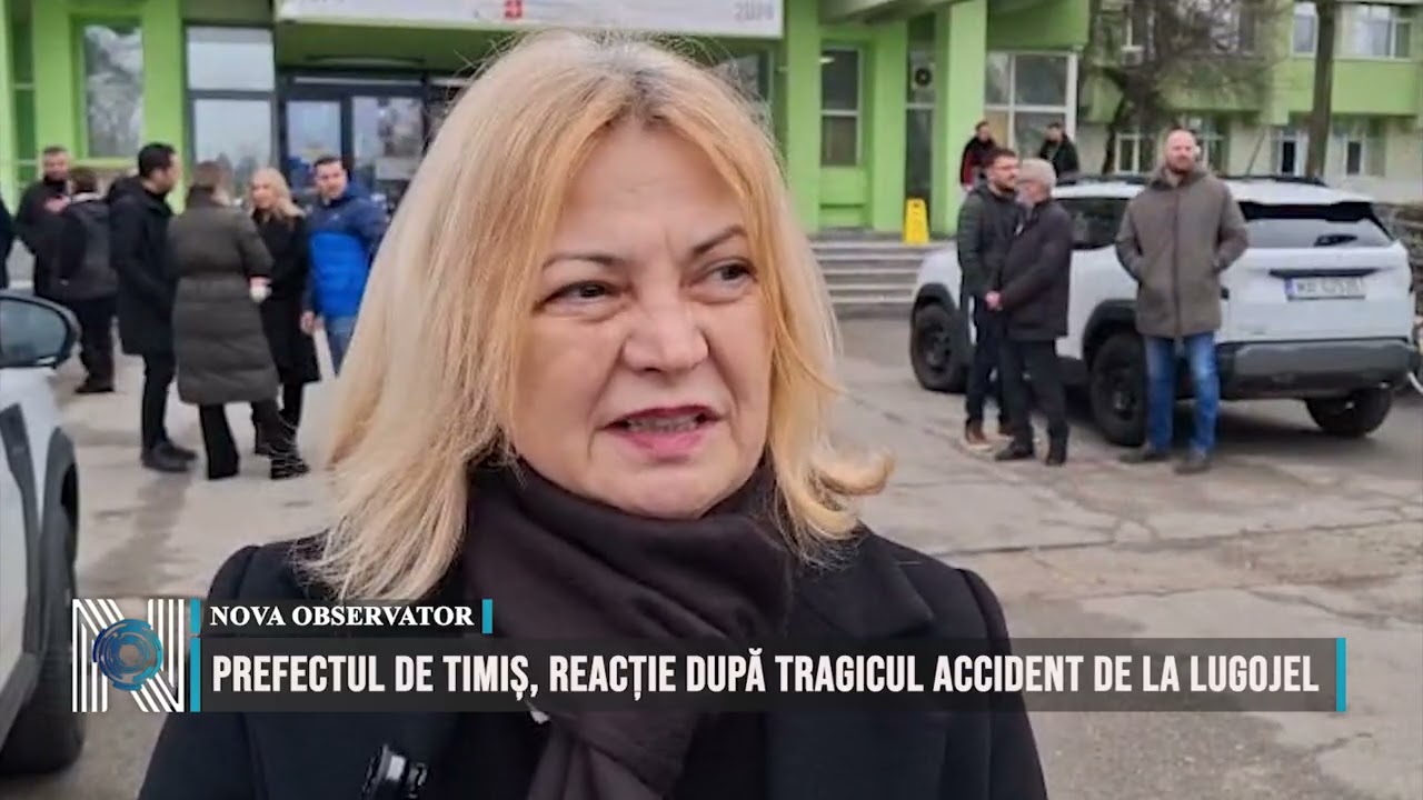 Prefectul de Timiș, reacție după tragicul accident de la Lugojel