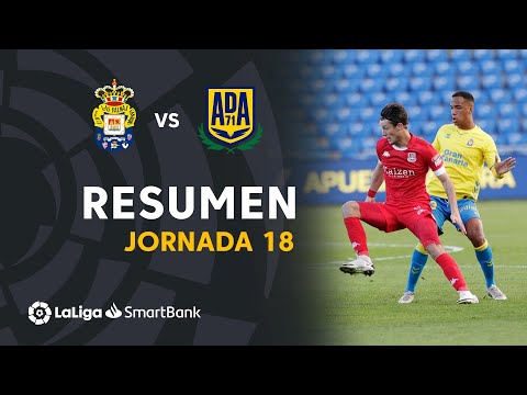 Resumen de UD Las Palmas vs AD Alcorcón (0-0)