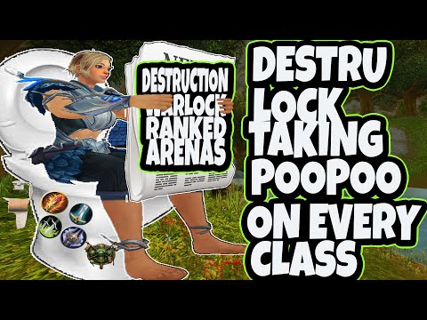 Destruction Warlock Taking Poo Poo on Every Class | Chaos Bolt LEgendary | Shadowlands 9.1
