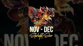 Download lagu November and December Starlight Skins #moba5v5english #mobalegends5v5 #moba5v5pippin #shorts #reels mp3 Download lagu November and December Starlight Skins #moba5v5english #mobalegends5v5 #moba5v5pippin #shorts #reels mp3