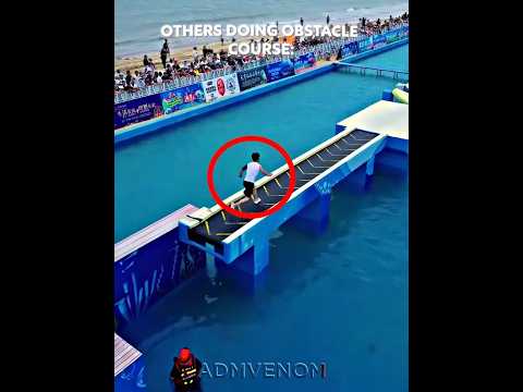 Fastest Obstacle Course Finish 🤯