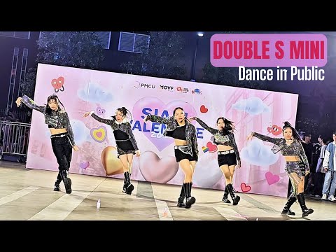 [K-POP in PUBLIC] MEOVV - BODY+MEOW cover by DOUBLE S MINI✨️Opening Show SIAM VALENTINE RANDOM DANCE