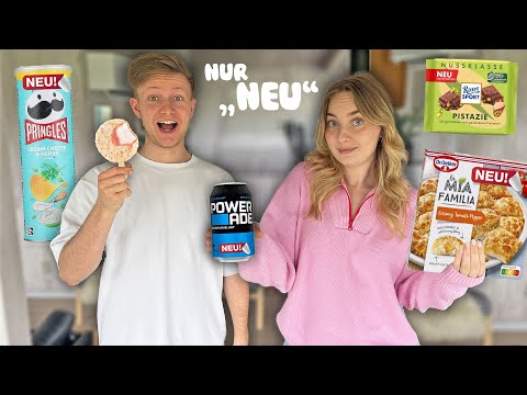 Eat ONLY NEW products for 1 day!🫣