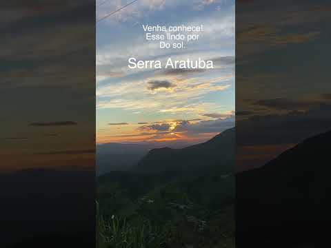 Por do Sol, na Serra de Aratuba CE.