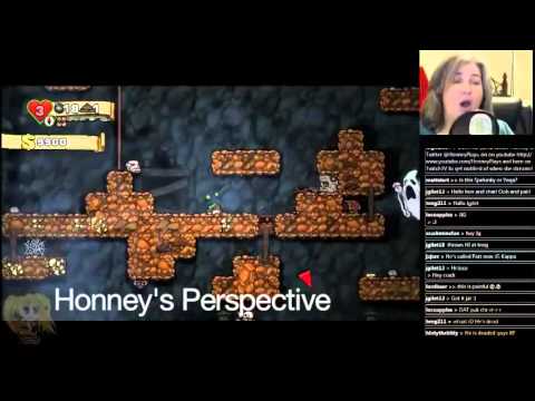 Time-Shifted Honneyplay and Pakratt - Spelunky Stream Highlight