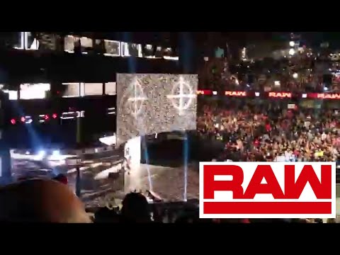 WWE RAW ( DREW McINTYRE & SETH ROLLINS ENTRANCES )