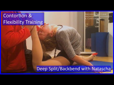 116 Flexyart Contortion Training: Deep Split/Backbends  - Also for Yoga, Pole, Ballet, Dance People