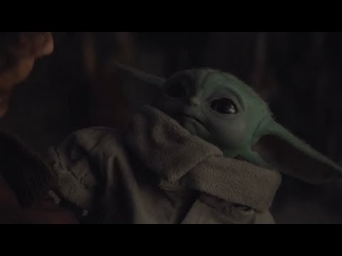 Baby Yoda Drinking SOUP Scene (Mandalorian Episode 5 Baby Yoda Cute Scene)