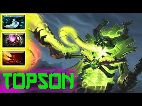 TOPSON Pugna -- [ Dota 2 Pro Gameplay ] --[ Dota 2 UNDERDOG ]