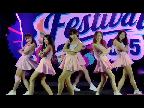 151009 Be-Bright cover GFRIEND - Intro + Me Gustas Tu @K-POP Festival 2015