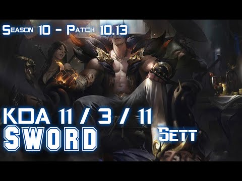 Sword SETT vs JAYCE Top - Patch 10.13 KR Ranked
