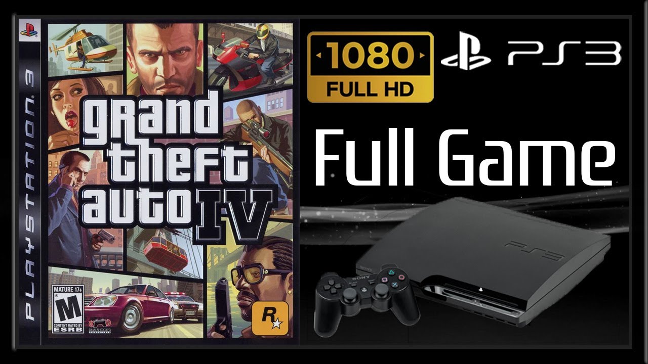 Grand Theft Auto IV (PS3) - Full Game Walkthrough / Longplay