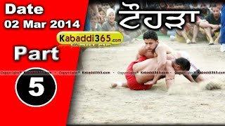 Tohara (Patiala) Kabaddi Tournament 2 Mar 2014 Part 1 By Kabaddi365.com
