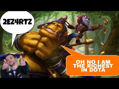 Arteezy Alchemist GAMEPLAY. HOW TO BE THE RICHEST IN DOTA?