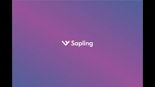 Sapling Intro
