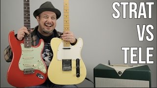 Video thumbnail for Telecaster vs Stratocaster - Which Guitar Do You like More? by Marty Music