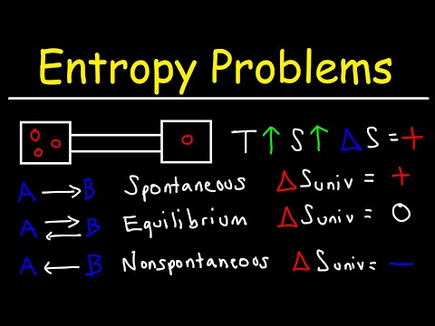 Entropy - 2nd Law of Thermodynamics - Enthalpy & Microstates