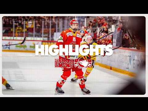 EHC Biel-Bienne vs. SC Bern 5:6 n.P - Game Highlights