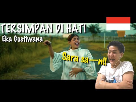 Japanese reacts TERSIMPAN DI HATI-Eka Gustiwana (ft. Prince Husein&Sara Fajira) | Heartwarming MV
