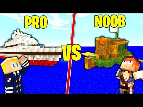 NAVE NOOB CONTRO NAVE PRO! - Minecraft ITA