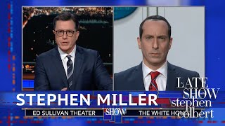 Stephen Miller Has A Bad Hair Day video