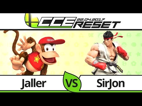 CCE RESET Grand Final - Jaller (Diddy Kong) vs SirJon (Ryu) - Smash 4