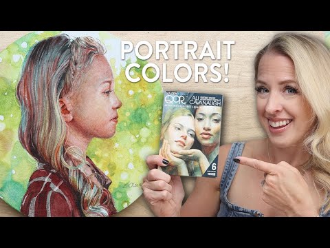 Learn To Paint Stunning Portraits With The QOR Ali Cavanaugh Set