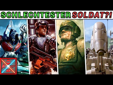 Welches Universum hat den SCHLECHTESTEN SOLDATEN? - Universums Vergleich