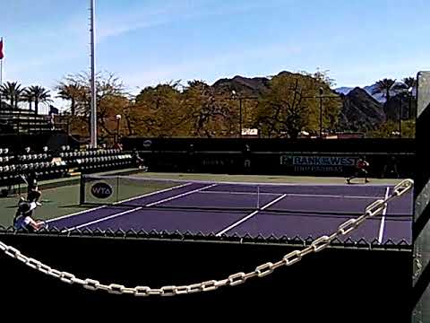LARA ARRUBARRENA V KRISTIE AHN @ INDIAN WELLS 2018