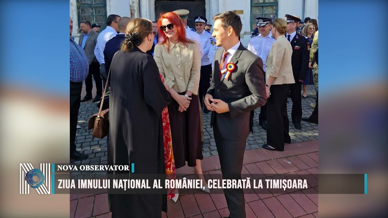 Ziua Imnului Național al României, celebrată la Timișoara