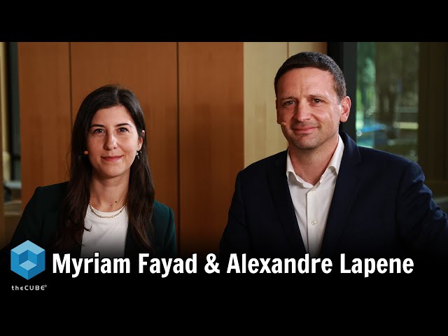 Thumbnail photo for Myriam Fayad & Alexandre Lapene, TotalEnergies | WiDS 2023