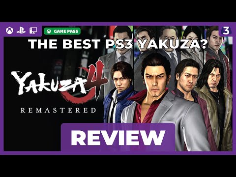 Four Yakuza, Four Times The Fun | Yakuza 4 Remastered Review (in 2023, Game Pass)