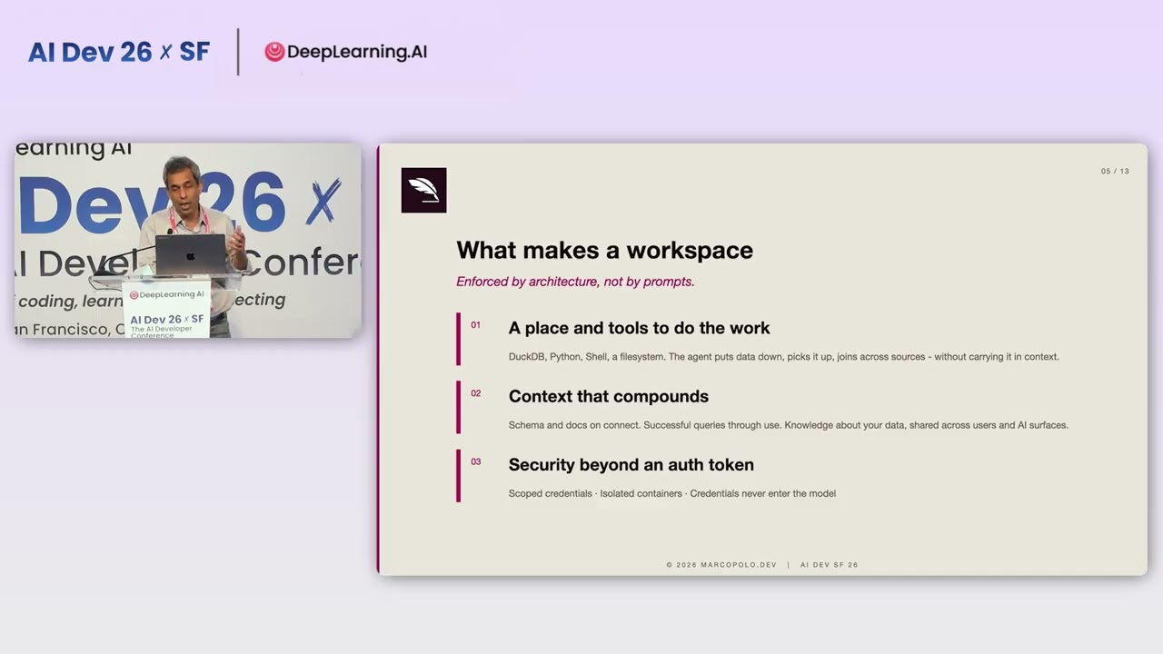 AI Dev 26 x SF | Aman Singla & Aseem Chandra: MarcoPolo, A Workspace for AI to Work with Your Data
