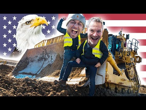 Wir fahren die GRÖSSTE CAT PLANIERRAUPE | VOLLGAS im Dreck mit 1.000 PS!