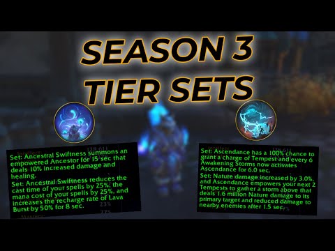 Season 3 Tier Sets - Elemental Shaman