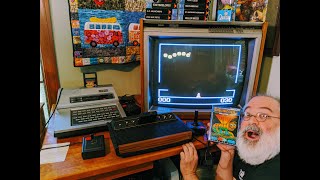 Atari 2600 Vs Magnavox Odyssey 2 - Centipede vs Sid The Spellbinder - Retro Gaming Console Fun
