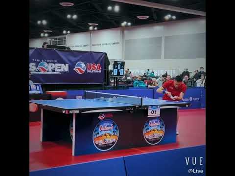 Table Tennis US Open, 12/20/2022，Men’s Singles Semifinals, Live, Kou Lei vs Jinbao Ma