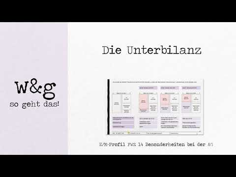 FWZ 14   Besonderheiten der AG - #4 Die Unterbilanz