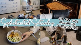 MEAL PREP & CLEANING SATURDAY // Clean With Me & Get It All Done!