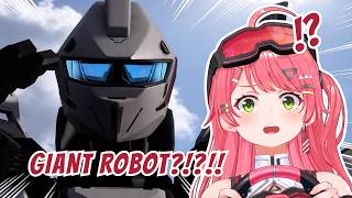 Miko Challenges a Giant Robot in Forza Horizon 6 【Sakura Miko | Hololive】