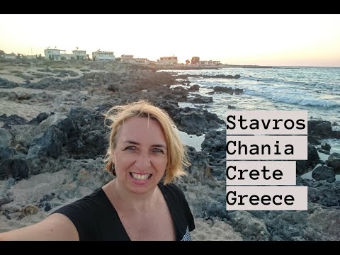 sunset in Stavros near Chania ,Crete , GREECE #2021 | travel cooking channel austria