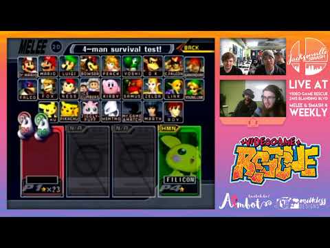 Jax Smash Weekly 1/4 - Gage(Roy, Link) vs. Fil(Mr. Game and Watch, Peach) Winners R2