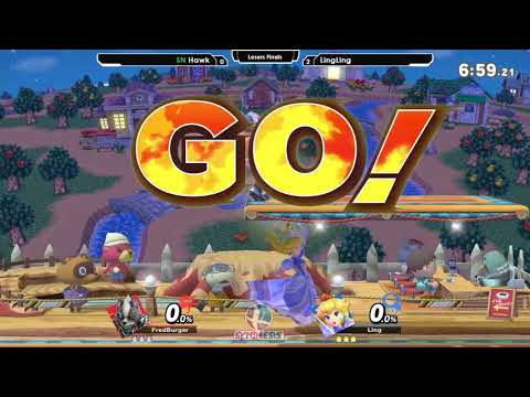 Smash Ultimate: SN | Hawk (Wolf) V LingLing (Peach) - Synthesis 33 Tournament SSBU
