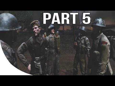 Call of Duty 3 Gameplay Walkthrough Part 5 - No Commentary Let's Play - Falaise Road