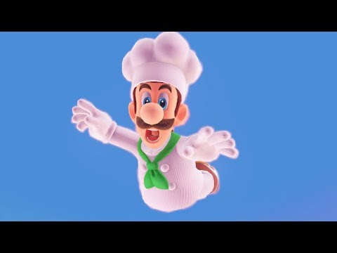 Super Luigi Odyssey Walkthrough Part 9 - Luncheon Kingdom + Mount Volbono